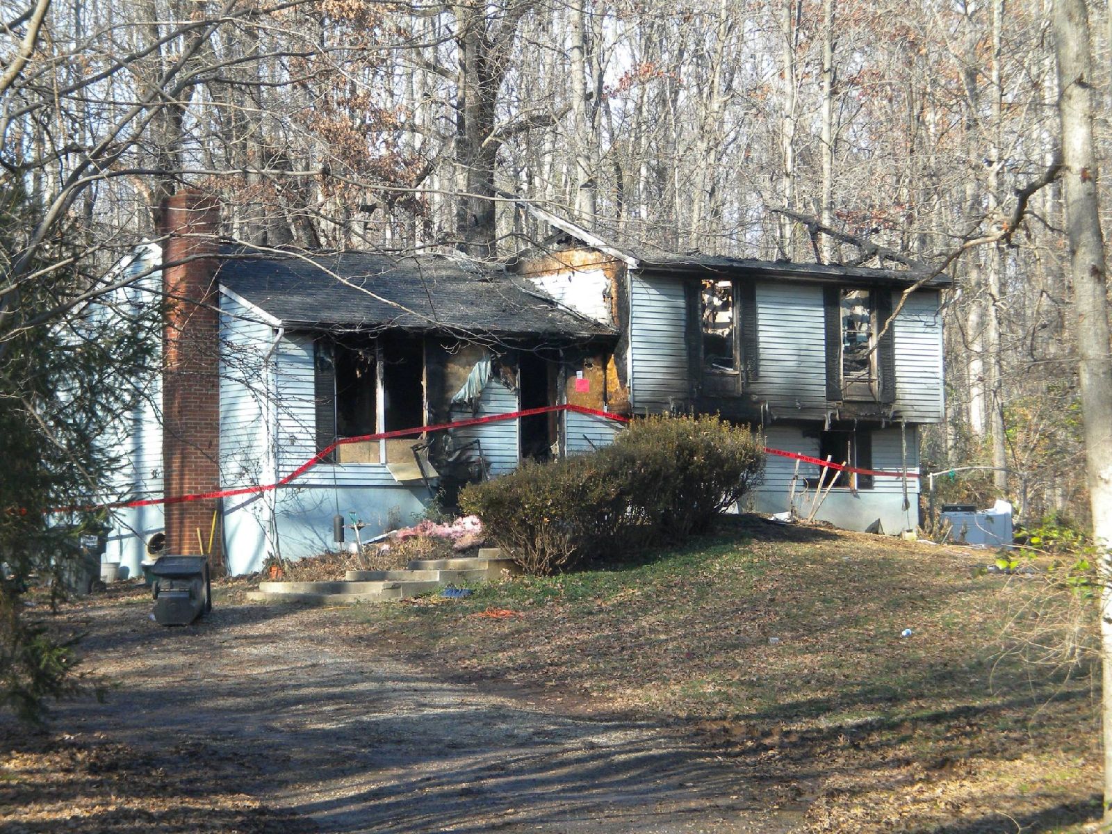 House Fire in Jeffersonton, VA